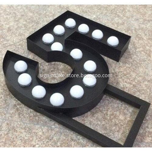 Vintage Led Marquee Letter Light Sign for Sale